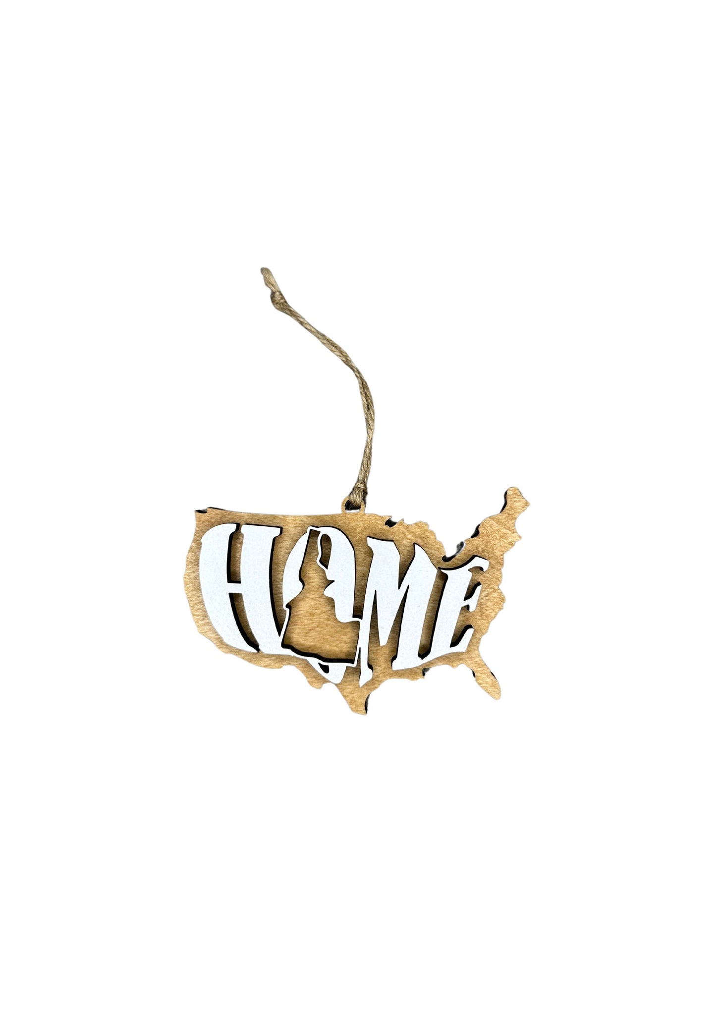 Idaho State Ornament | ID US Home Wooden Ornament | Christmas Gift