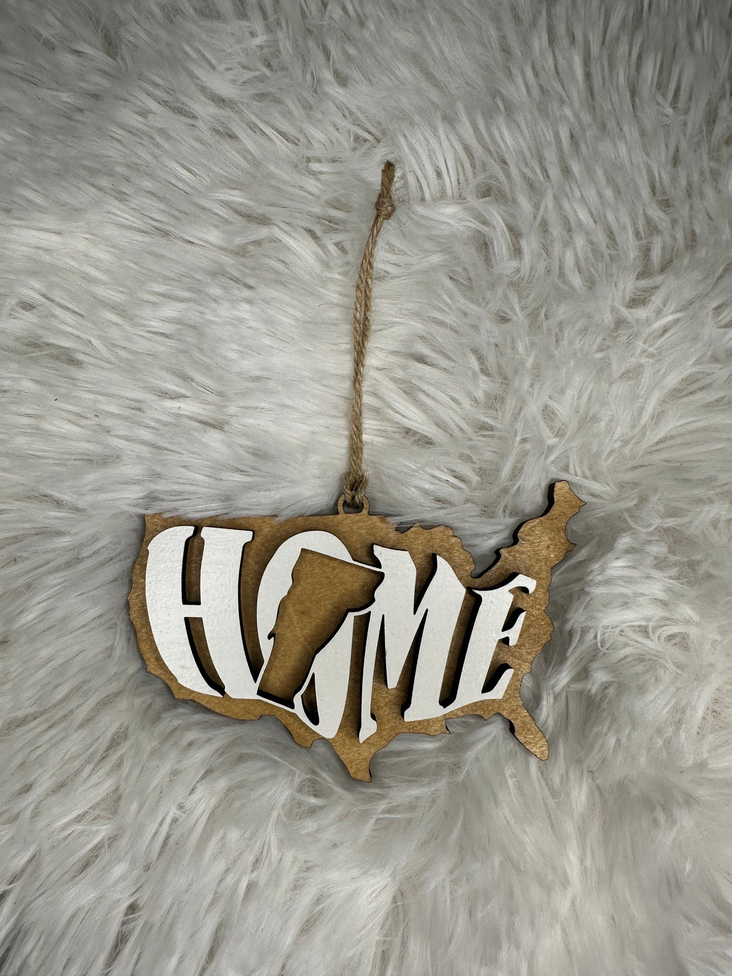 Missouri State Ornament | MO US Home Wood Gift | Christmas Present