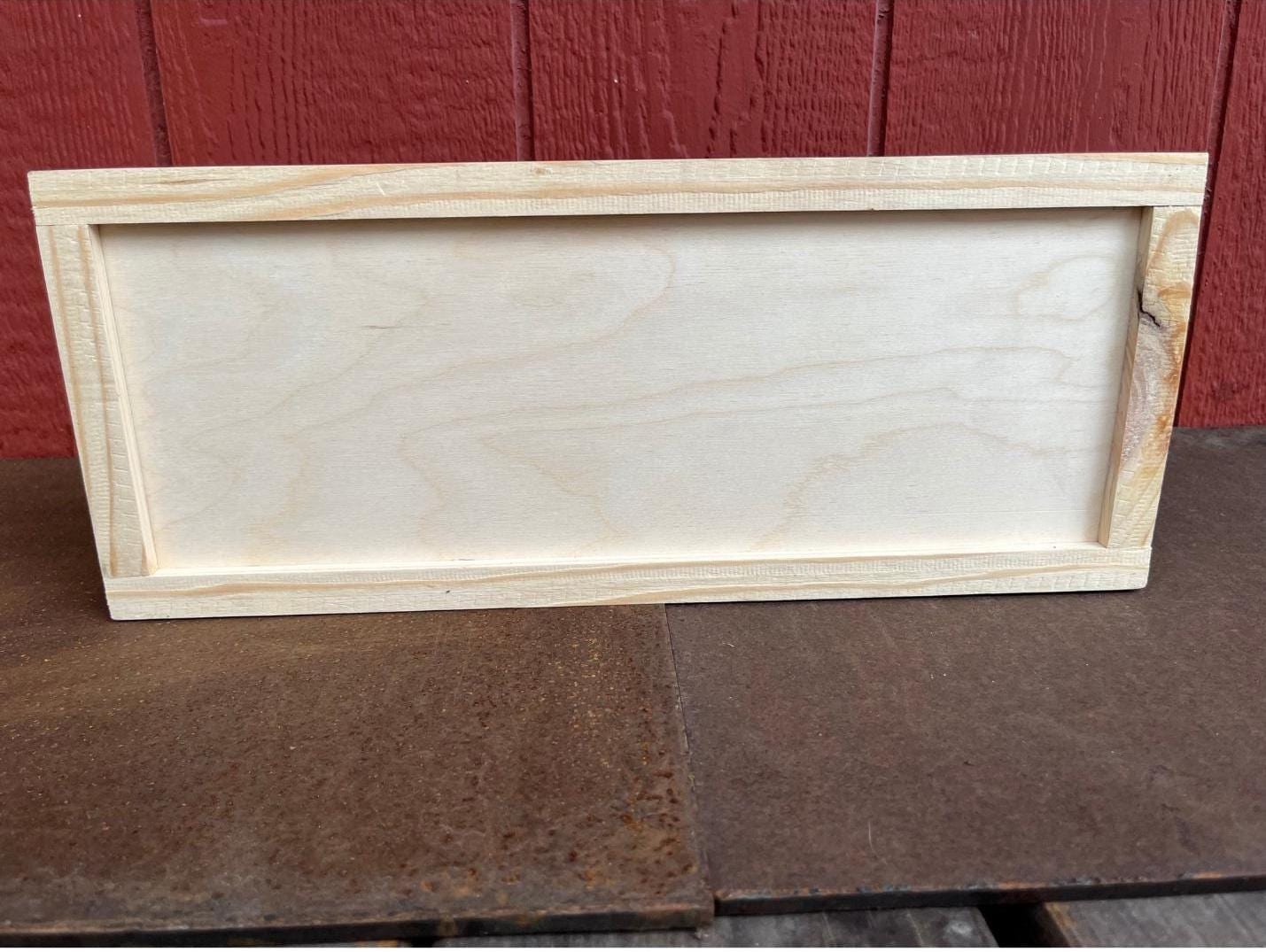 Framed Wooden Merry Christmas Tree Sign