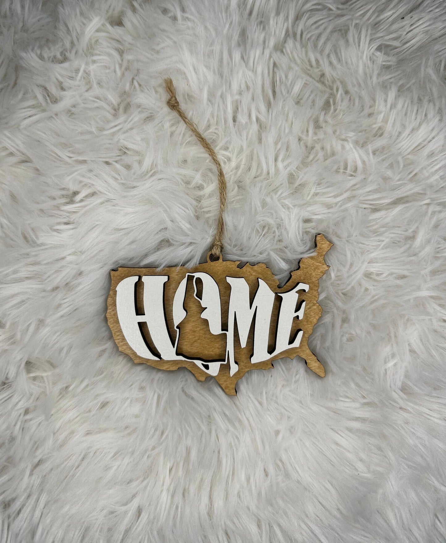 Idaho State Ornament | ID US Home Wooden Ornament | Christmas Gift