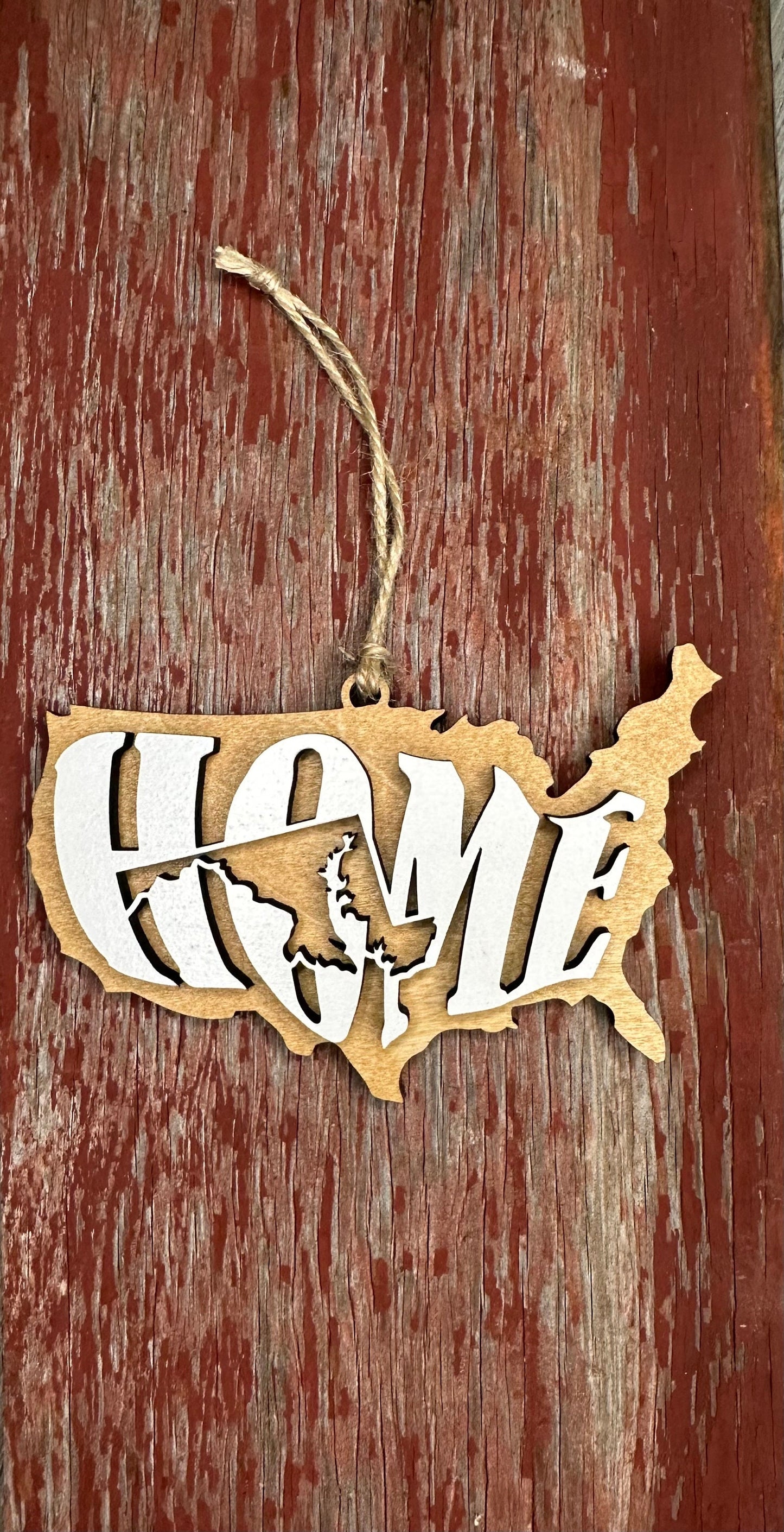 Kentucky State Ornament | KY US Home Wood Gift | Christmas Present
