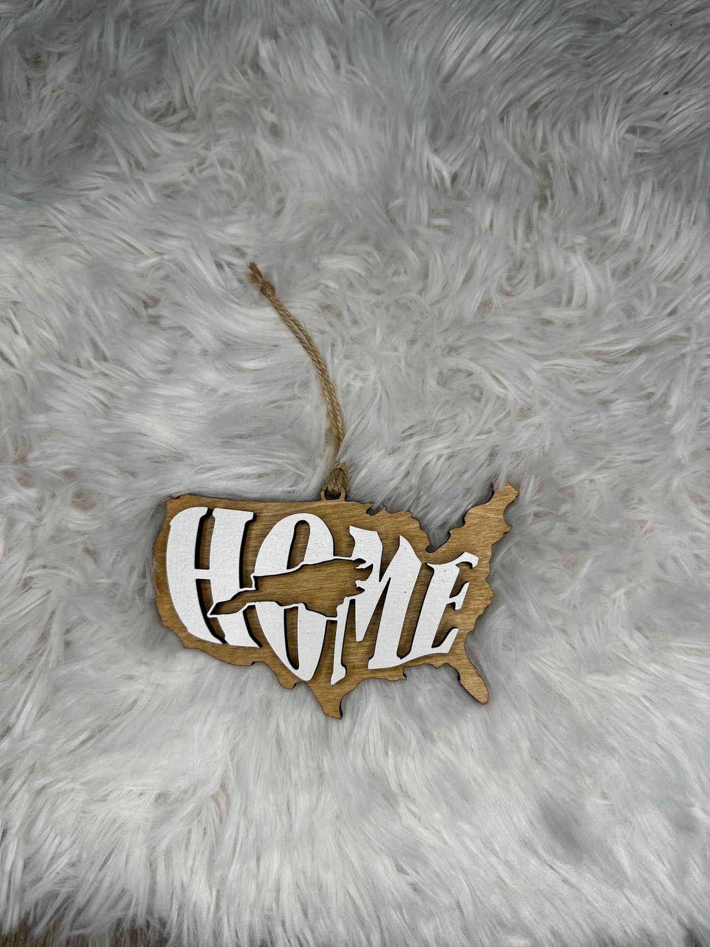 Tennessee State Ornament | TN US Home Wood Gift | Christmas Present