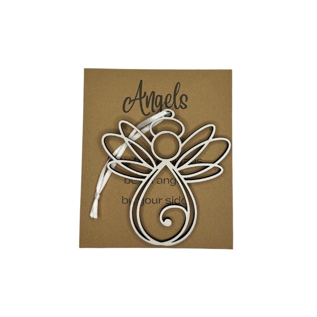 Angel Ornament with Saying Card | Memorial Gift | Guardian Angel