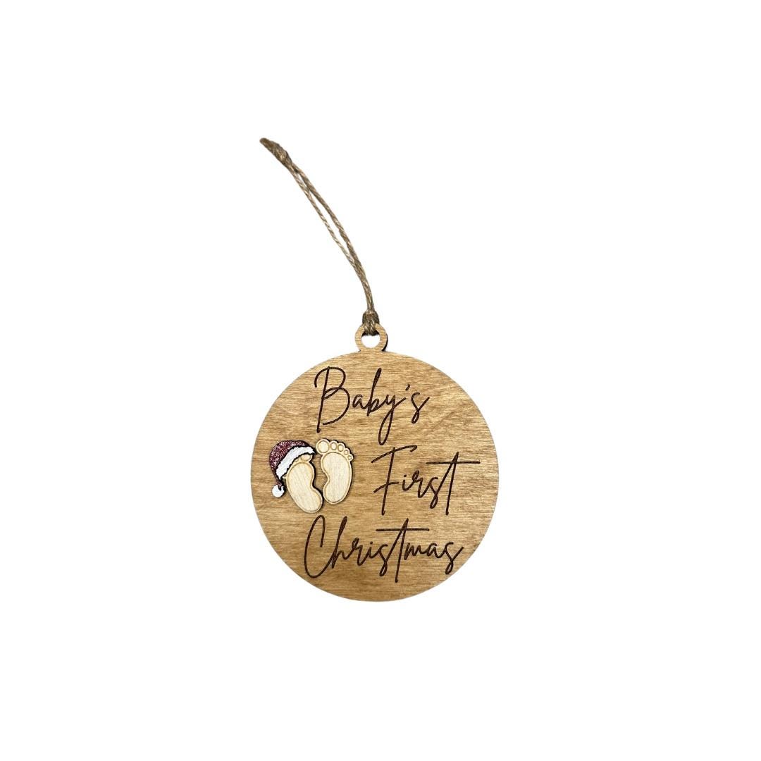 Baby Announcement Ornament | Merry Christmas See You in 2026 | Baby First Christmas 2025 | Grandparents Gift | Expecting Baby Gift