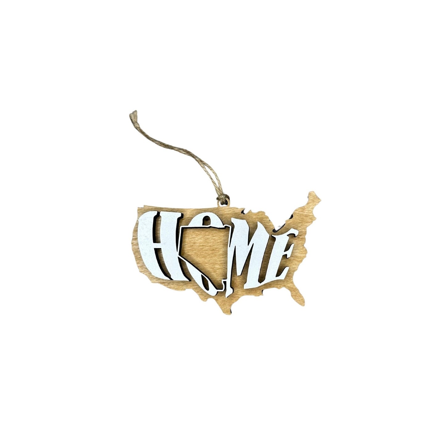 Nevada State Ornament | NV US Home Wood Gift | Christmas Present