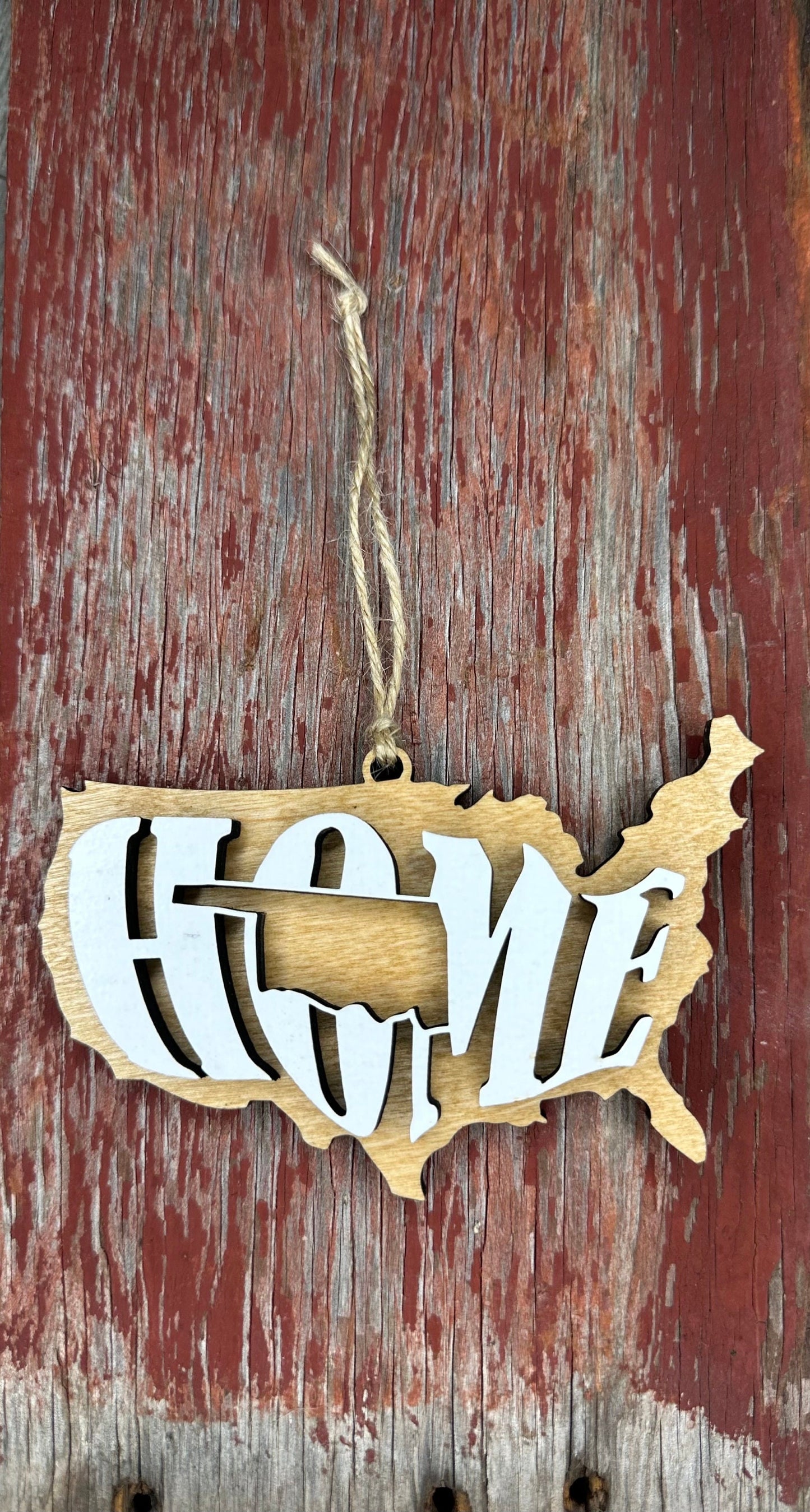 South Carolina State Ornament | SC US Home Wood Gift | Christmas Present