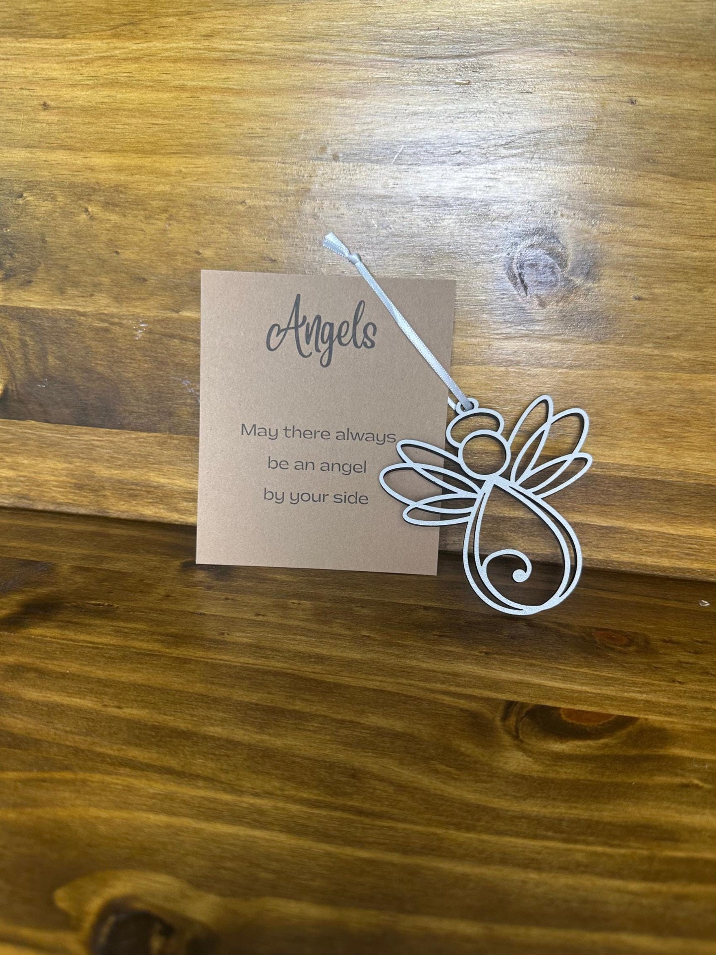 Angel Ornament with Saying Card | Memorial Gift | Guardian Angel