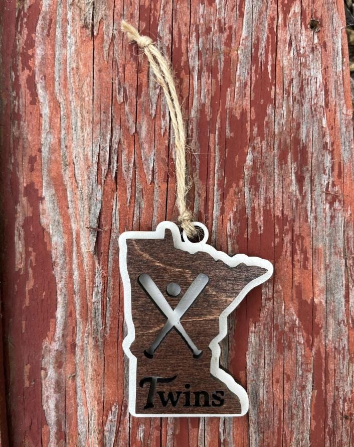 MN Minnesota Aurora Ornament | Holiday | Christmas | Gift | Present | Women's Soccer Football Fan