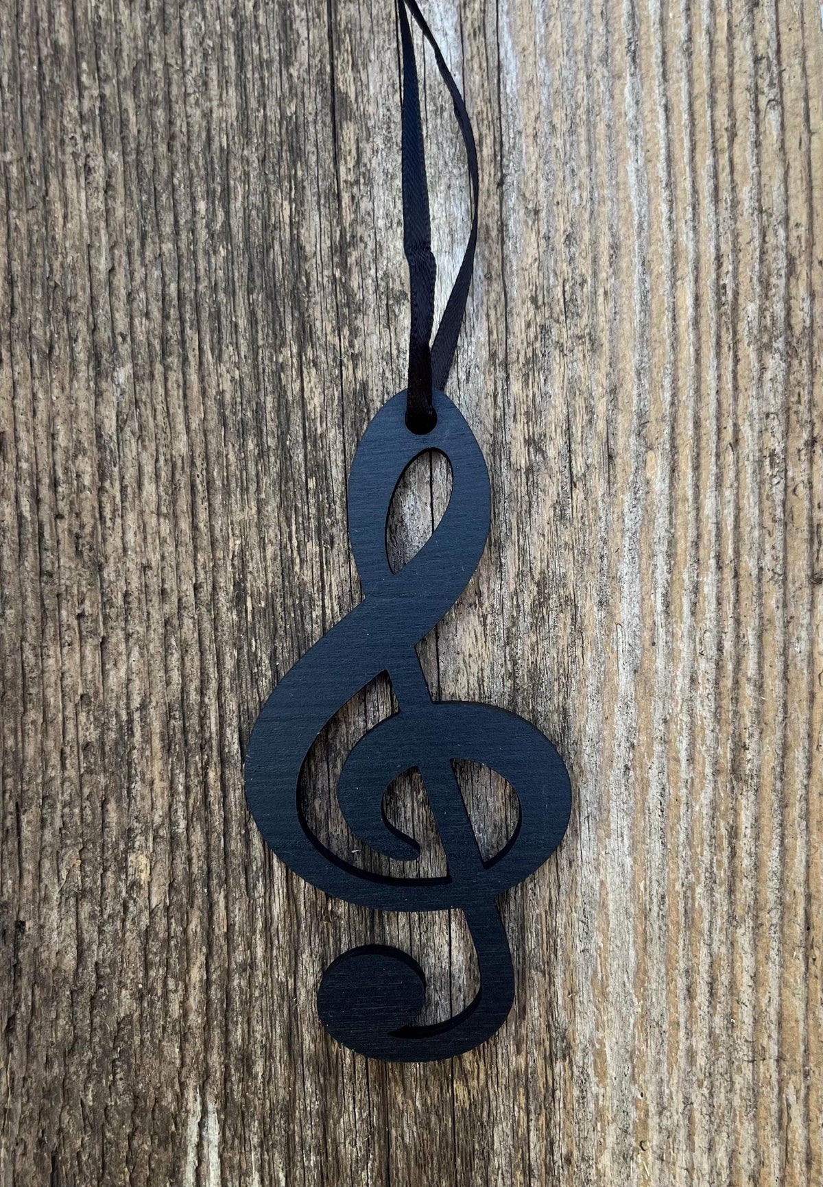 Treble Clef Note Music Christmas Ornament | Musician Present | Band Choir